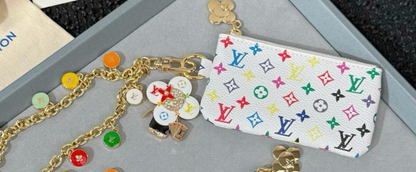 LOUIS VUITTON SCHLÜSSELANHÄNGER / KEYCHAIN SET - MIT BOX - HIGH END 1:1