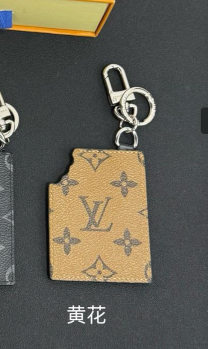 LOUIS VUITTON SCHLÜSSELANHÄNGER / KEYCHAIN SET - MIT BOX - HIGH END 1:1