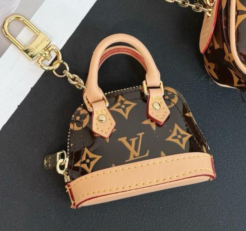 LOUIS VUITTON SCHLÜSSELANHÄNGER / KEYCHAIN SET - MIT BOX - HIGH END 1:1