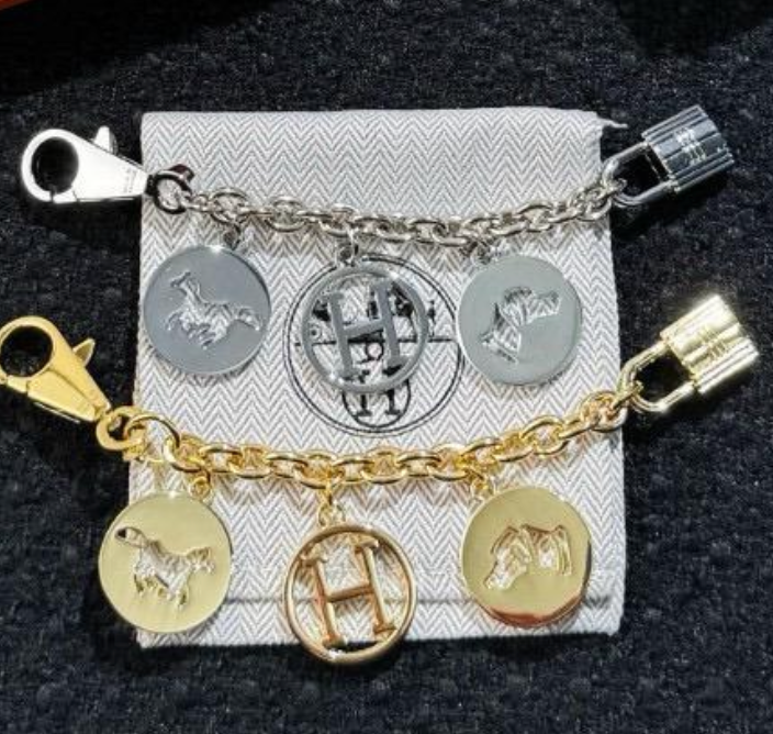 HERMÈS SCHLÜSSELANHÄNGER / KEYCHAIN SET - MIT BOX - HIGH END 1:1