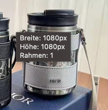 Dior Bottle 300ML (2 Farben) – mit Box - HIGH QUALITY