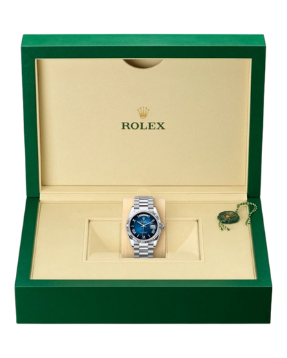 Rolex Day-Date Blue Dial with Roman Numerals, 40mm - U1 FACTORY - AUTOMATIK