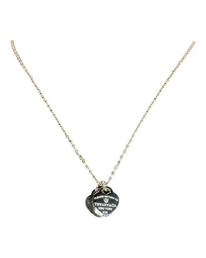 Tiffany & Co. Kette Silber 925 mit Herzanhänger und Diamant