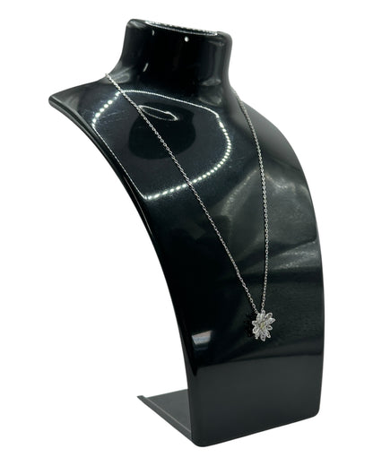 Swarovski Halskette mit Margeriten-Anhänger und Kristallen