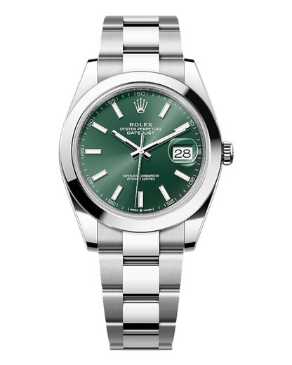 Rolex Datejust 41mm Green Dial Oyster - U1 FACTORY - AUTOMATIK