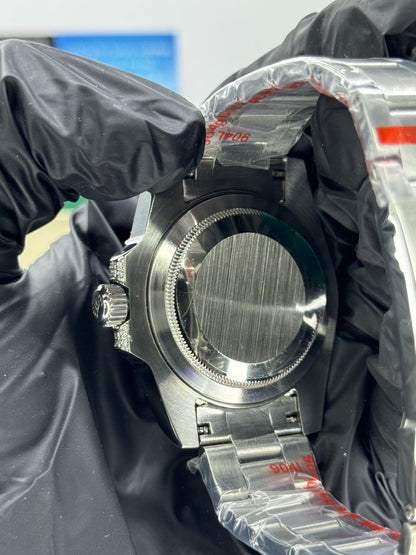 ROLEX SUBMARINER - CUSTOMIZED PEPSI ICED OUT - OYSTER - 41MM U1 FACTORY - AUTOMATIKE