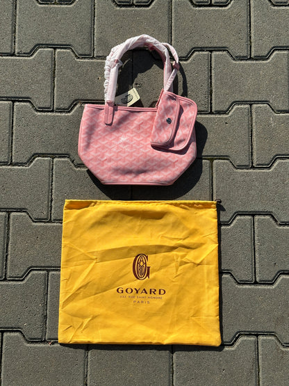 Goyard Saint Louis PM Tasche in Rosa mit Pochette | 1:1 Replica