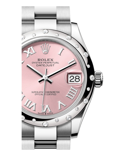 Rolex Datejust 31mm Pink Dial, Bicolor - Oyster - U1 FACTORY - AUTOMATIK