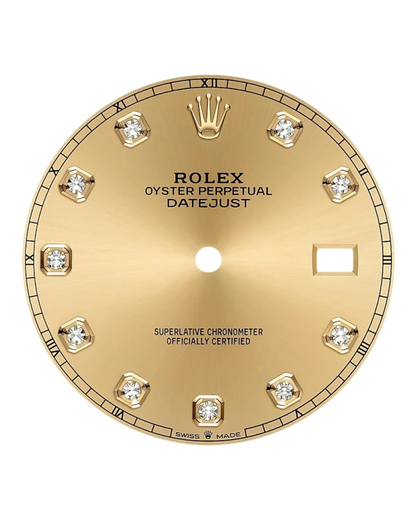 Rolex Datejust 41mm Gold with Diamonds Dial - Jubilee - U1 FACTORY - AUTOMATIK