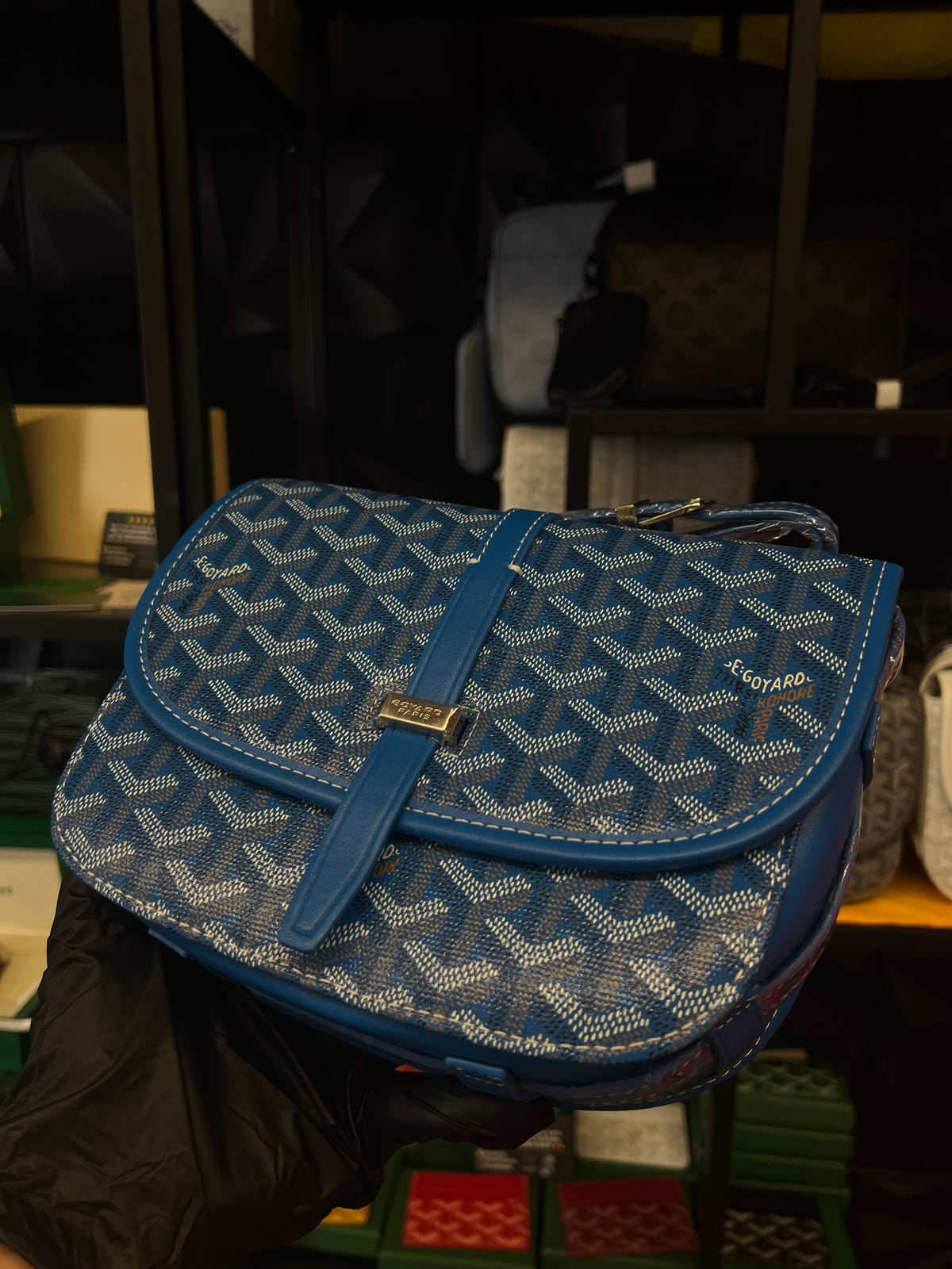 GOYARD BAG SKYBLUE - HIGH END QUALITY - PU LEDER