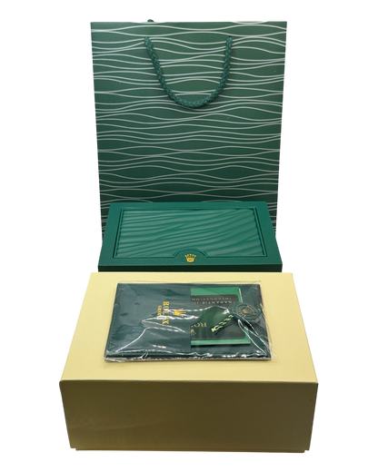 ROLEX BOX / FULLSET MIT PAPIERE UND ZUBEHÖR & TÜTE
