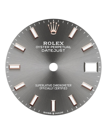 Rolex Datejust 31mm in Everose Rolesor with Grey Dial - U1 FACTORY - AUTOMATIK - Jubilee