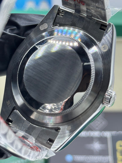 ROLEX DATE JUST - BLACK DIAMOND - OYSTER - 41MM U1 FACTORY - AUTOMATIK