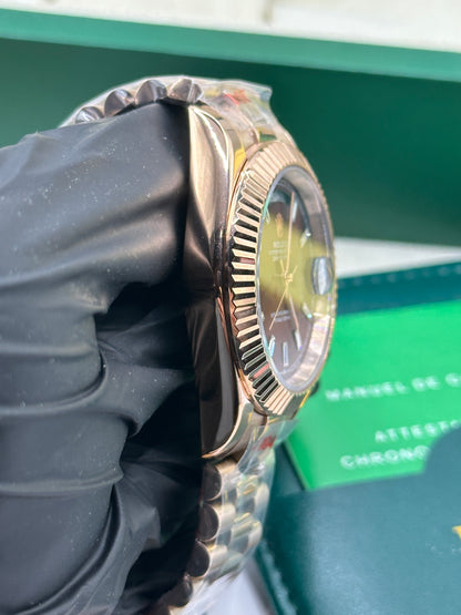 Rolex Day-Date Brown Dial, 40mm Rose Gold President - U1 FACTORY - AUTOMATIK