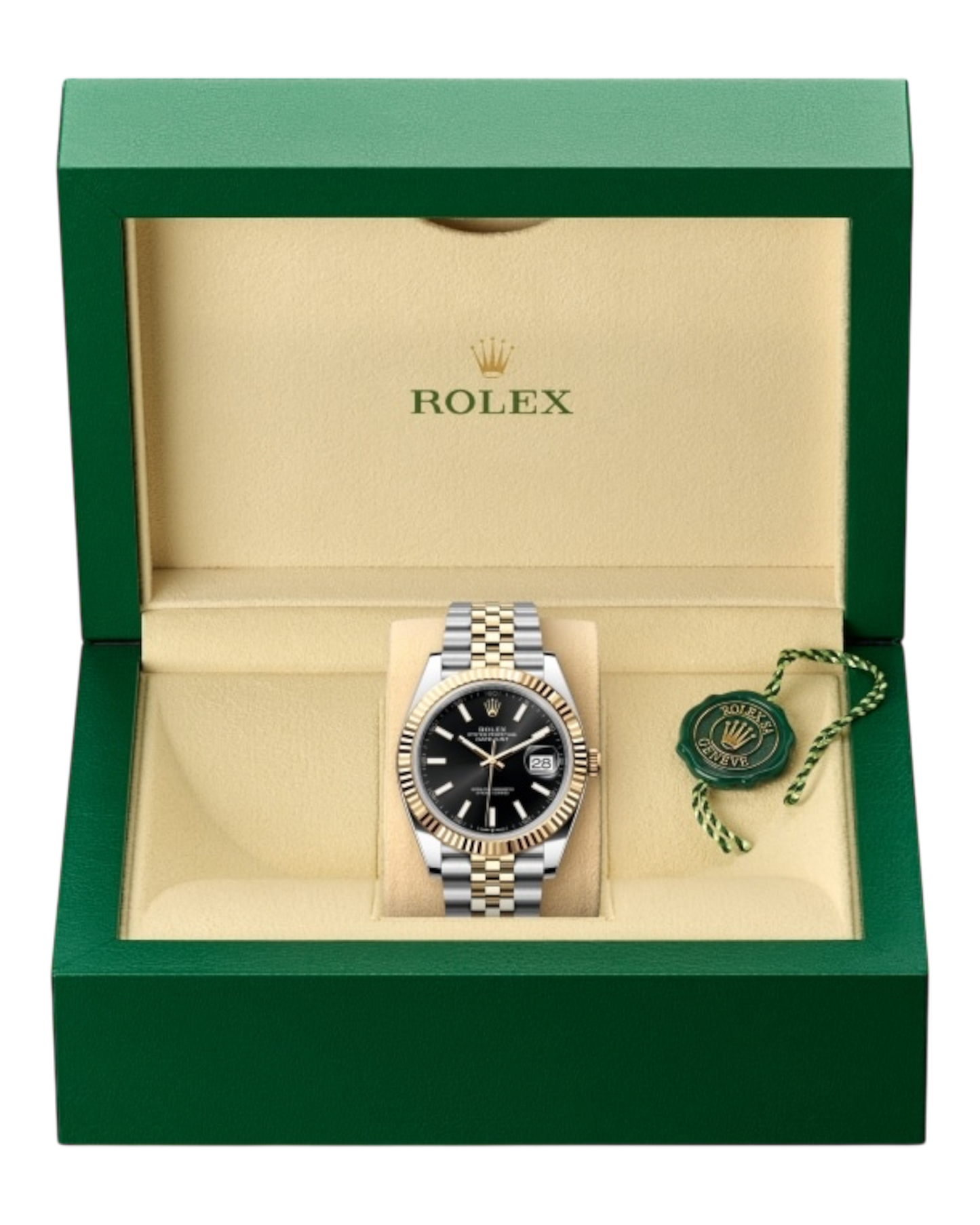Rolex Datejust 41mm Black Dial  Bicolor Jubilee - U1 FACTORY - AUTOMATIK