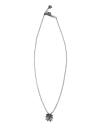 Swarovski Halskette mit Margeriten-Anhänger und Kristallen