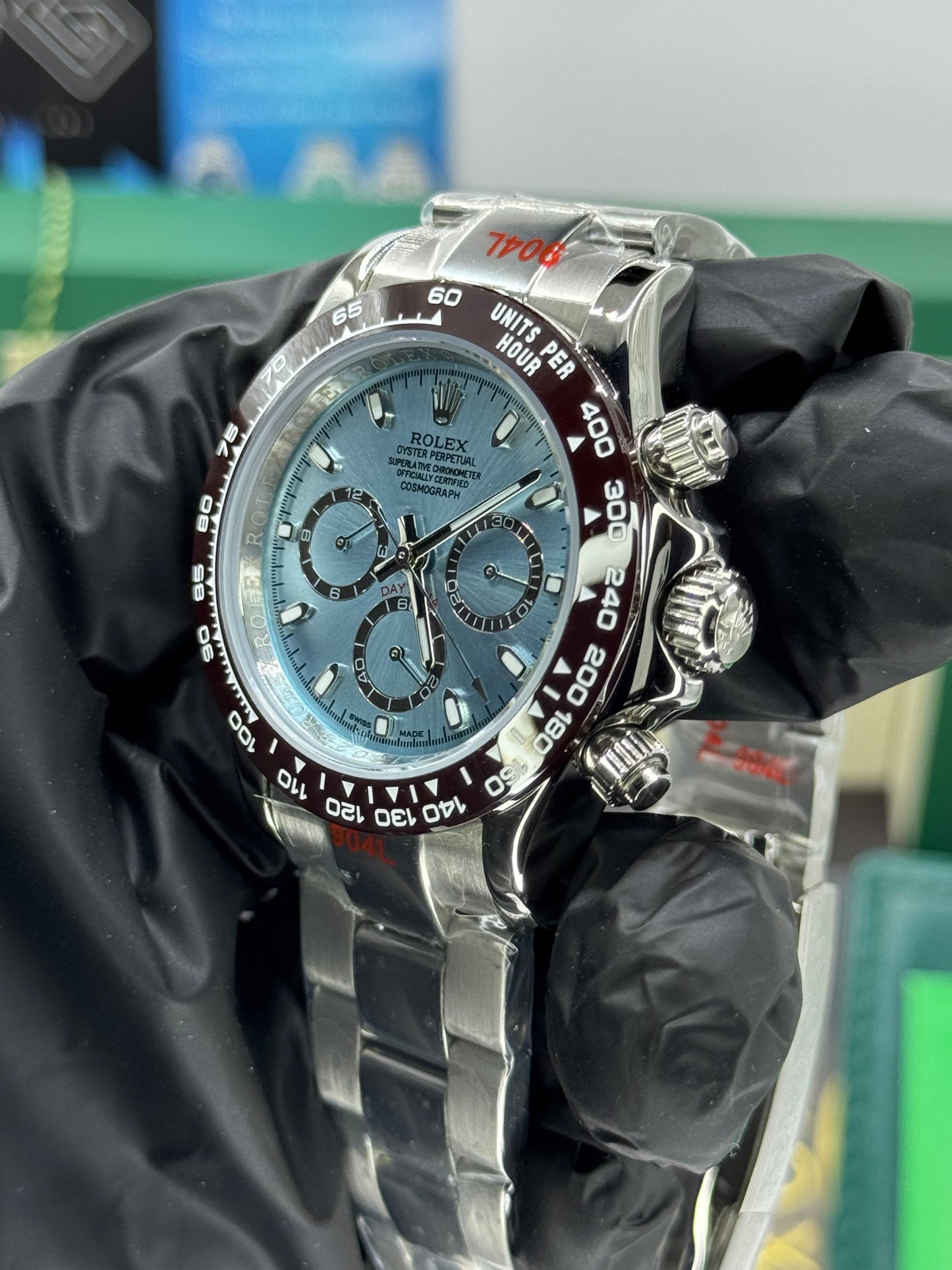 ROLEX DAYTONA COSMOGRAPH PLATINUM - OYSTER - 40MM U1 FACTORY - AUTOMATIK