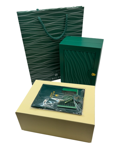 ROLEX BOX / FULLSET MIT PAPIERE UND ZUBEHÖR & TÜTE