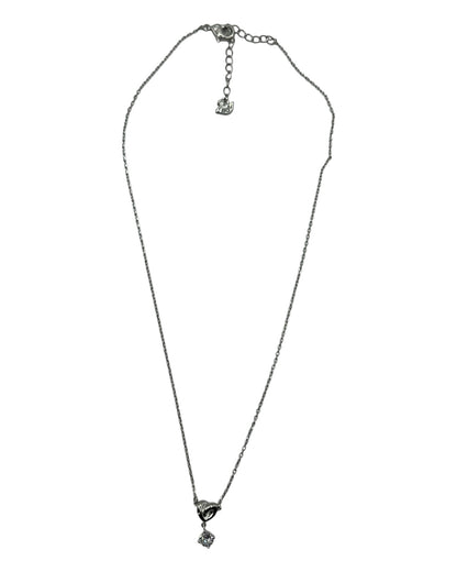 Swarovski Halskette mit birnenförmigem Kristall-Anhänger