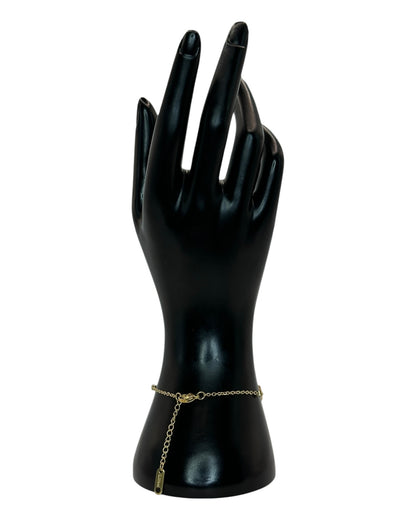 Louis Vuitton Armband mit Anhängern – Goldfarbenes Armband