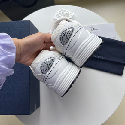 Dior B30 Triple White Sneakers - HIGH QUALITY 1:1