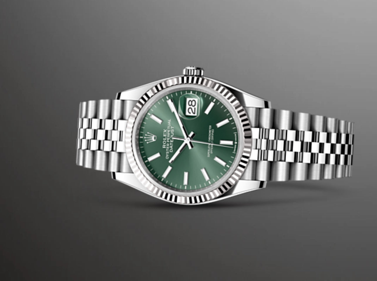 ROLEX DATE JUST GREEN DIAL 36/41 - U1 FACTORY - (DROPSHIPPING PRODUKT)