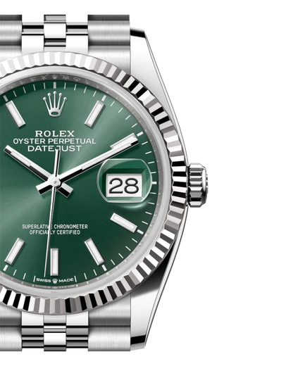 Rolex Datejust 36mm Green Dial U1 FACTORY - AUTOMATIK