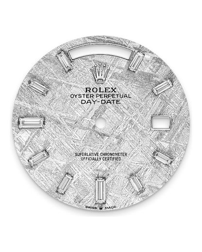 Rolex Day-Date White Meteorite Dial 40mm - U1 FACTORY - AUTOMATIK