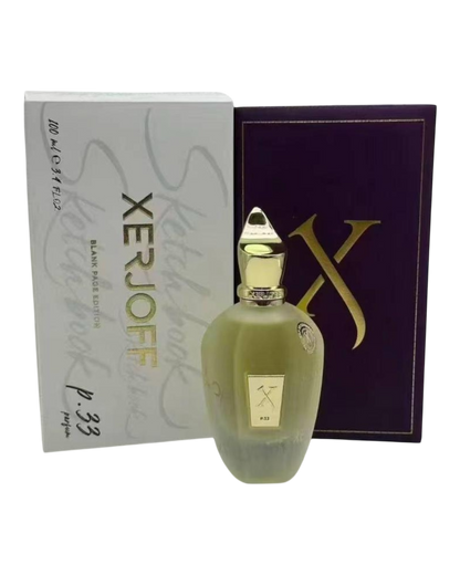 XERJOFF SKETCHBOOK P.33 BLANK | 100ml | OVP 1:1
