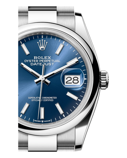 Rolex Datejust Bright Blue Dial 36mm - Oyster - U1 FACTORY - AUTOMATIK