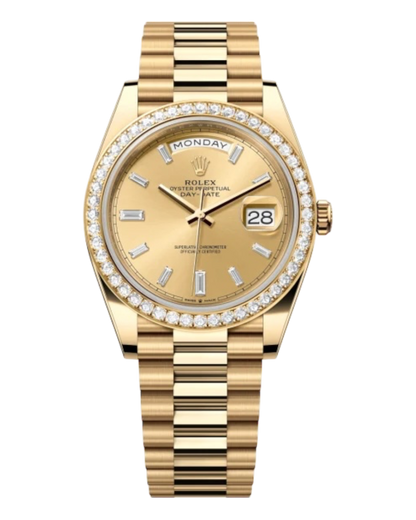 Rolex Day-Date Champagne Dial 40mm Yellow Gold President - U1 FACTORY - AUTOMATIK
