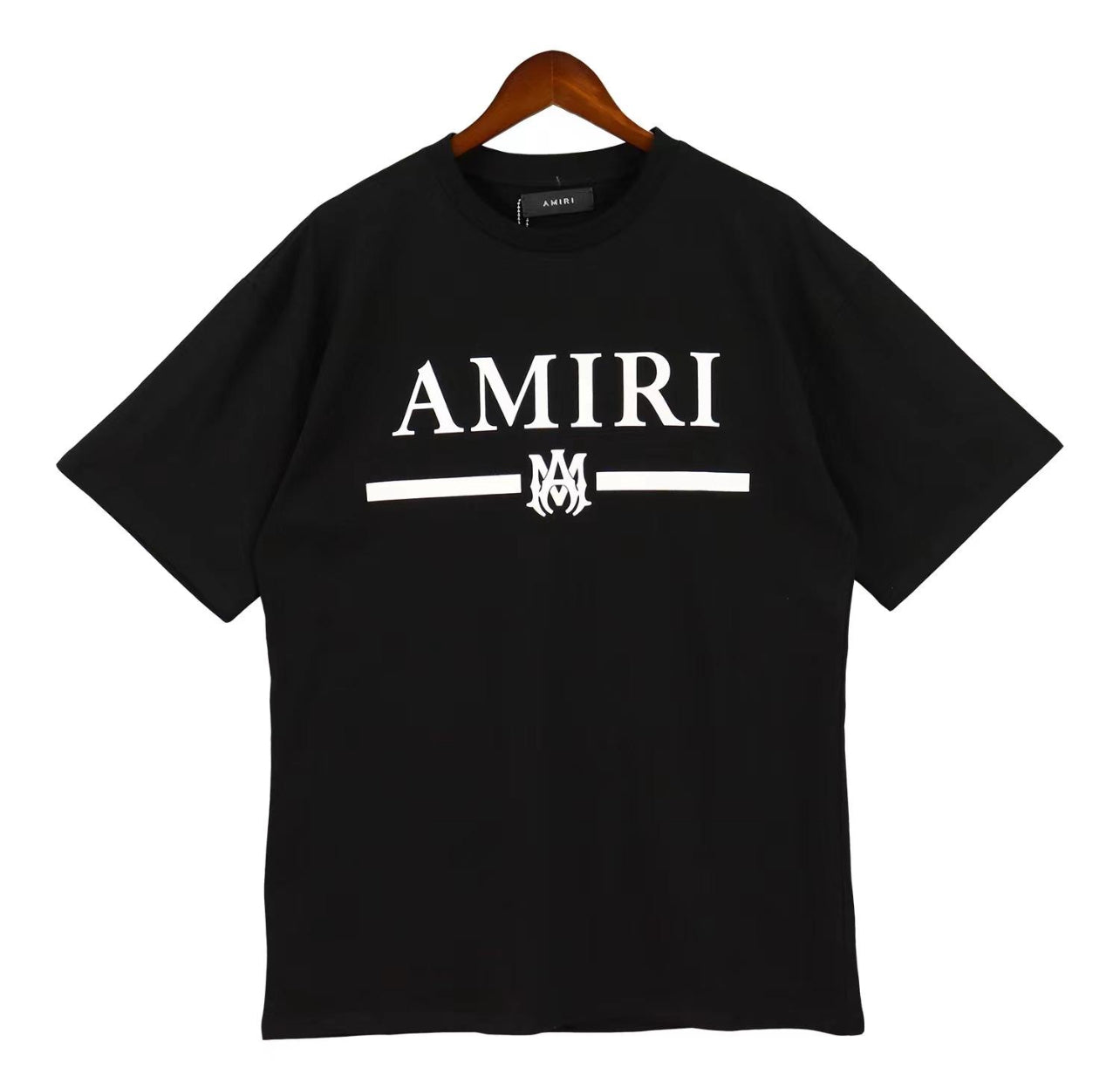 AMIRI T-SHIRT WEIß / SCHWARZ - DICKER STOFF ( DROPSHIPPING PRODUKT )