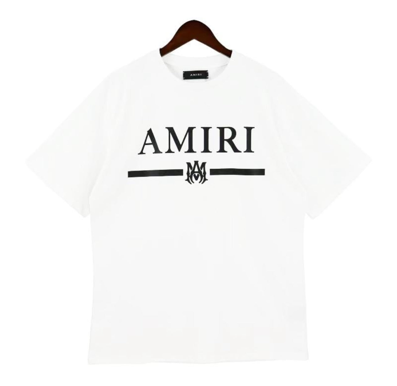 AMIRI T-SHIRT WEIß / SCHWARZ - DICKER STOFF ( DROPSHIPPING PRODUKT )