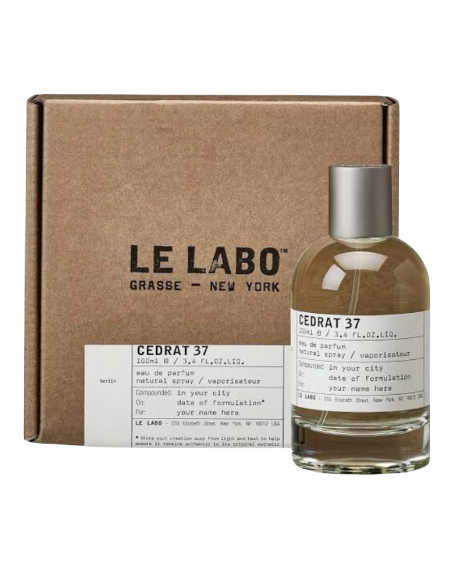 LE LABO Cedrat 37 - Eau de Parfum - 100ml - OVP