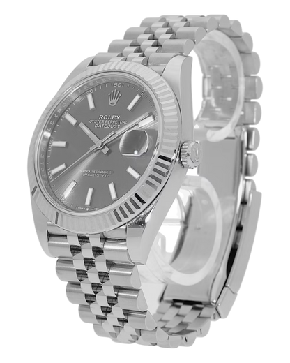 Rolex Datejust 41mm 126300 Steel Rhodium Dial - U1 FACTORY - AUTOMATIK