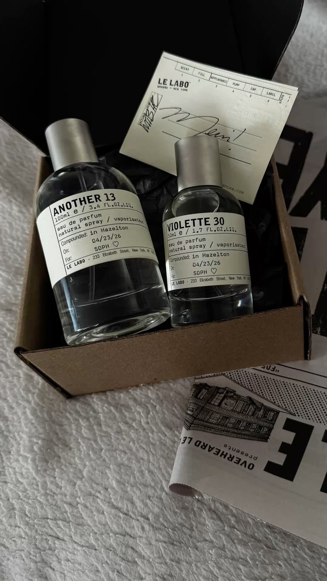 LE LABO PARFUMS - 50ML/100ML - OVP