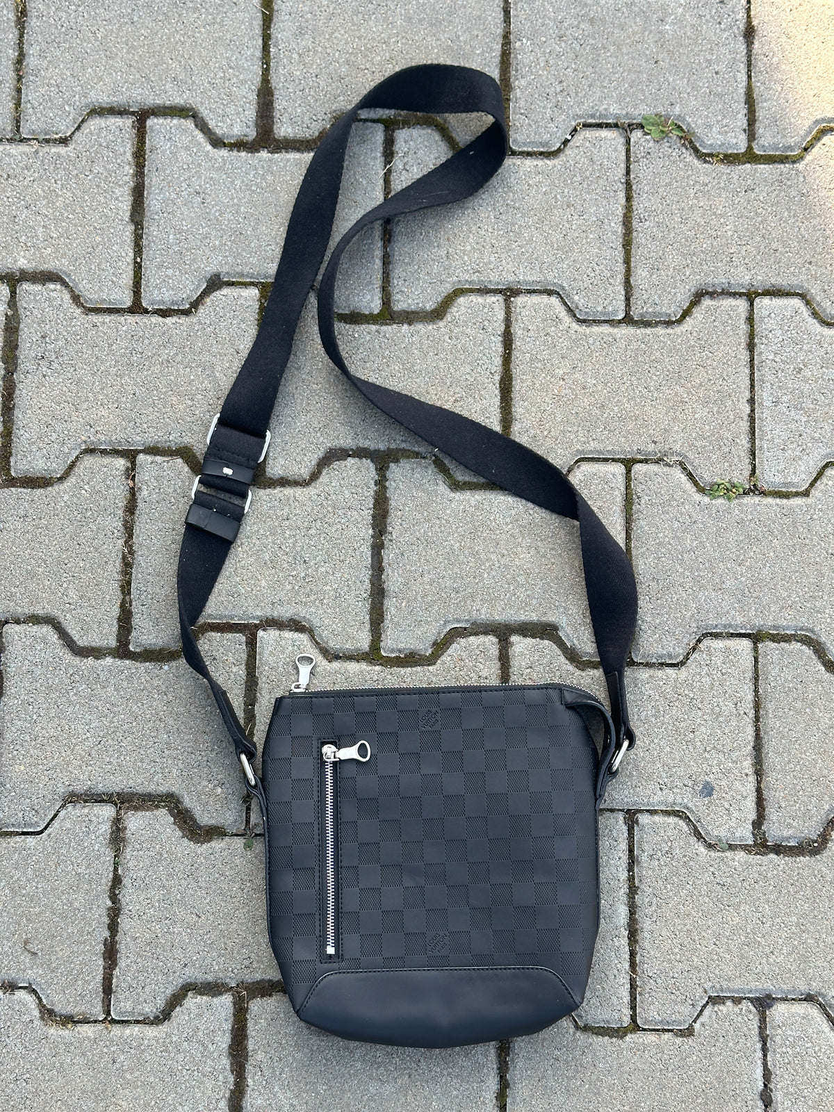 LOUIS VUITTON MESSENGER BAG DAMIER IN SCHWARZ | 1:1 REPLICA | PU LEDER