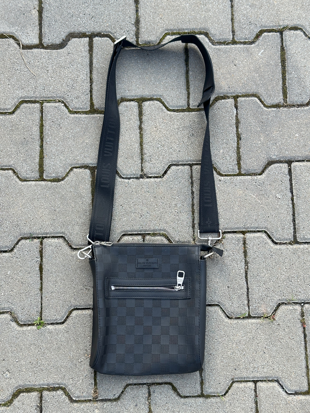 LOUIS VUITTON MESSENGER BAG DAMIER IN SCHWARZ | 1:1 REPLICA | PU LEDER