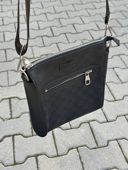 LOUIS VUITTON MESSENGER BAG DAMIER IN SCHWARZ | 1:1 REPLICA | PU LEDER