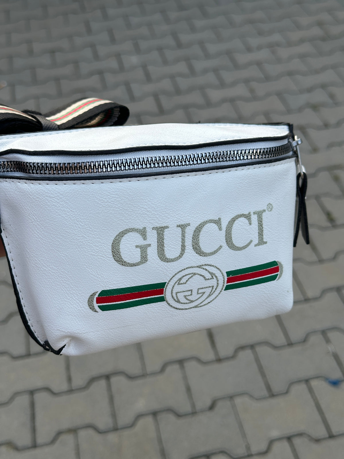 GUCCI GÜRTELTASCHE IN WEISS |REPLICA | PU LEDER