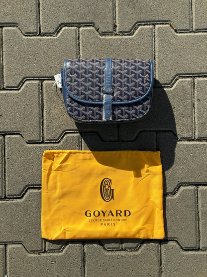 GOYARD CROISIÈRE TASCHE IN DUNKELBLAU - HIGH END QUALITY - PU LEDER
