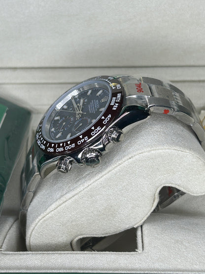 ROLEX DAYTONA BLUE DIAL BLACK CERAMIC - BLACK CHRONOGRAPH - OYSTER