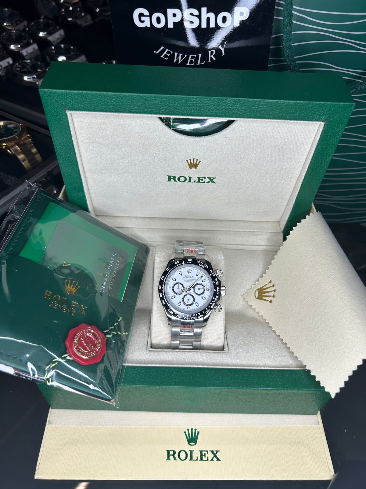 ROLEX DAYTONA PANDA - BLACK CHRONOGRAPH - OYSTER