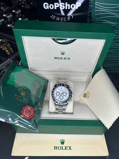 ROLEX DAYTONA PANDA - BLACK CHRONOGRAPH - OYSTER