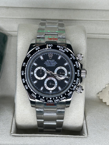 ROLEX DAYTONA CADRAN NOIR CÉRAMIQUE NOIRE - OYSTER