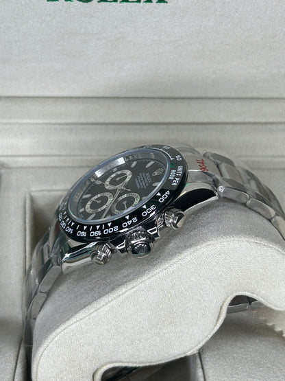 ROLEX DAYTONA CADRAN NOIR CÉRAMIQUE NOIRE - OYSTER