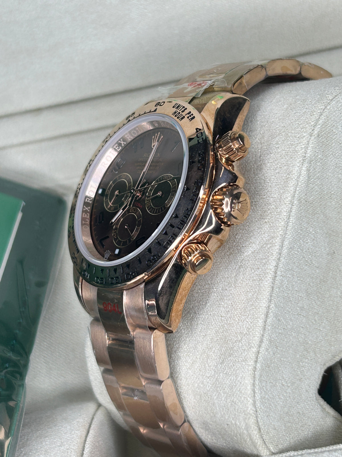 ROLEX DAYTONA ROSE GOLD CHOCOLAT - OYSTER