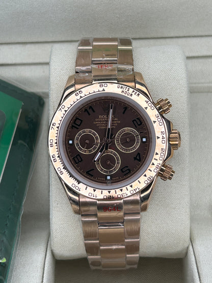 ROLEX DAYTONA ROSE GOLD CHOCOLAT - OYSTER