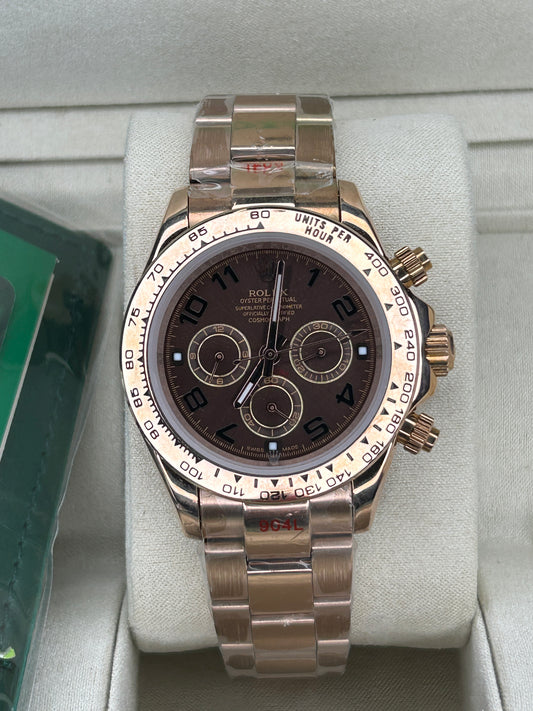 ROLEX DAYTONA ROSEGOLD CHOCOLATE - OYSTER