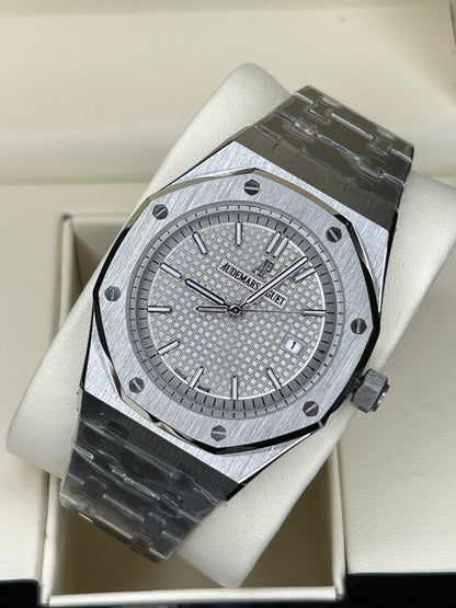 AUDEMARS PIGUET - ROYAL OAK - SILBER METALLIC DIAL